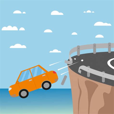 300+ Car Cliff Illustrations, Royalty-Free Vector Graphics & Clip Art ...