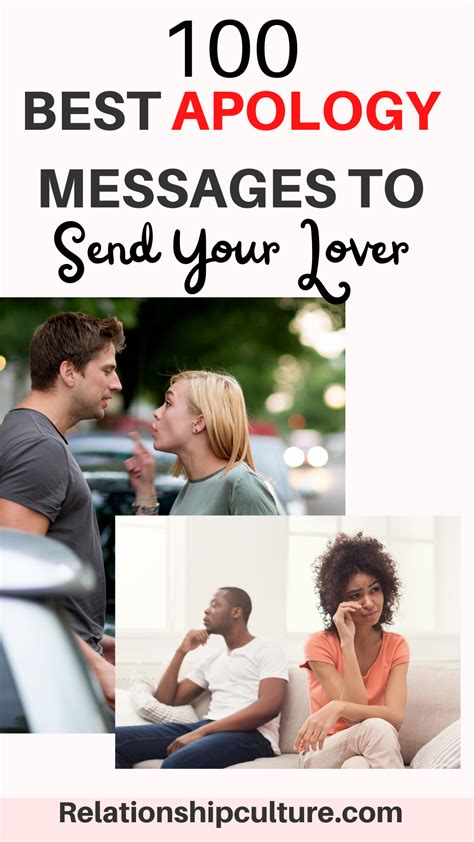 300 Sincere Apology Messages To My Love - Relationship