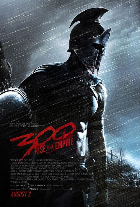 300 rise movie. Based on Frank Miller's graphic novel Xerxes, and told in the breathtaking visual style of the blockbuster "300," this new chapter of the epic saga takes the action to a fresh battlefield - on the sea - as Greek general Themistokles attempts to unite all of Greece by leading the charge that will change the course of the war. "300: Rise of an Empire" pits Themistokles against the massive ... 