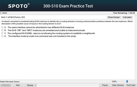 300-510 Online Test