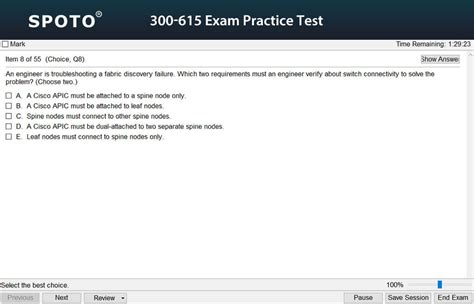 300-615 Exam Fragen