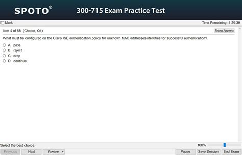 300-715 Exam Fragen