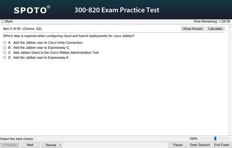 300-820 Examengine