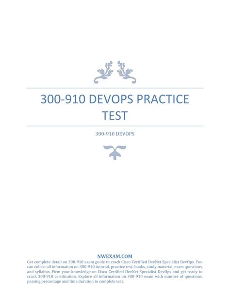 300-910 Tests