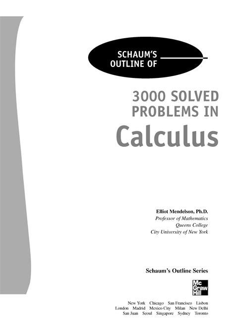 3000 Solved Problems in Calculus - wintechmobiles.com