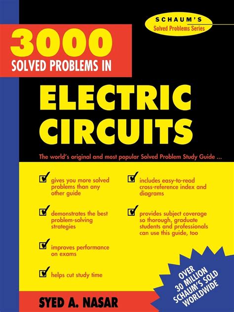 3000 Solved Problems In Electrical Circuits