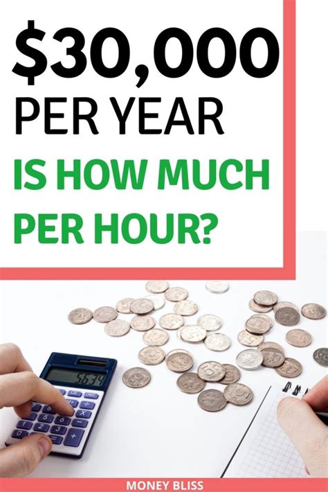 30000 a year is how much an hour. Things To Know About 30000 a year is how much an hour. 