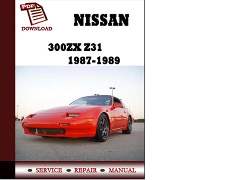 300zx z31 1987 service and repair manual. - Volvo ew180d wheeled excavator service repair manual instant download.