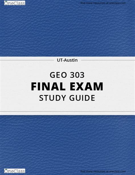 303 Study Guides