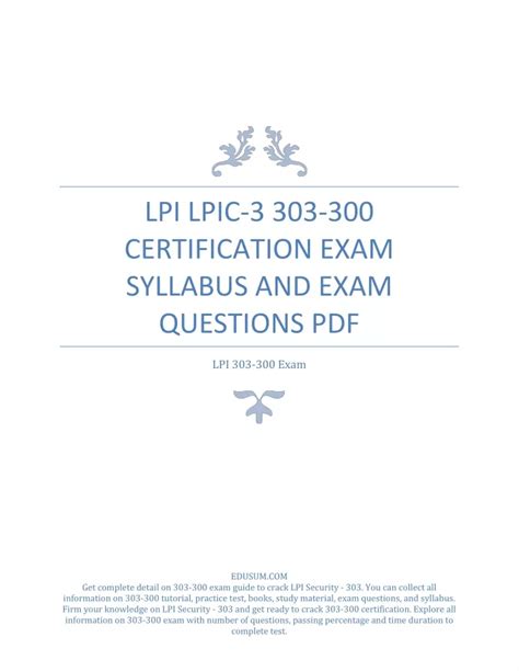 303-300 Exam