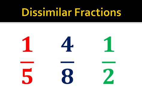 305 Examples Of Dissimilar Fractions Dewwool Adding Dissimilar Fractions - Adding Dissimilar Fractions