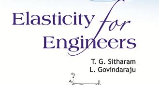 306163385 Applied Elasticity T G Sitharam n L Govinda Raju