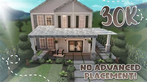 30k bloxburg house. *Blush Family Mansion*Total Plot Value: 390kGame Passes Used: Advance placement, Multiple floors, Basement and large plot. **Side note: The house its self wi... 