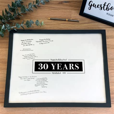 30th Birthday Sign - Etsy Australia