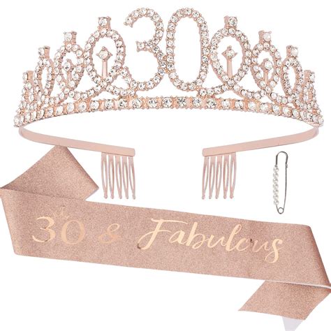 30th birthday crown