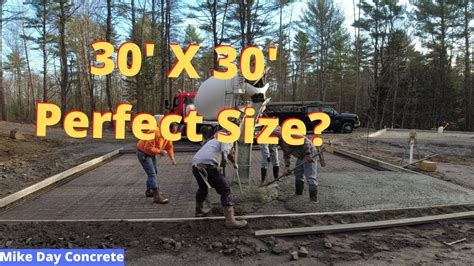 30x30 concrete slab. Things To Know About 30x30 concrete slab. 