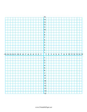 Download 30X30 Coordinate Grid Paper With Numbers 