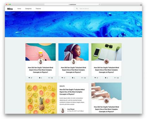 31+ Blog Page Design Template Background