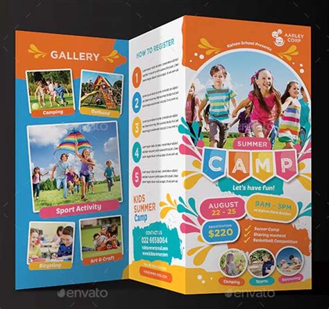 31+ Summer Camp Brochure Templates Free PSD Vector PDF Formats