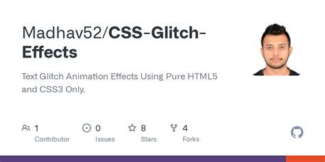 31 CSS Glitch Effects - Free Frontend - muktibox.com