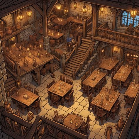 31 Dungeons And Dragons Tavern Map Maps Database Source