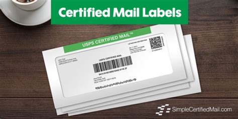 31 How To Print Certified Mail Label Labels Design Ideas 2020