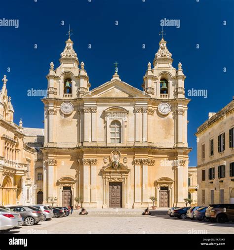 31 St Pauls Cathedral Mdina Premium High Res Photos