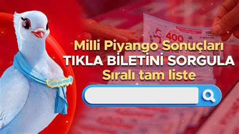 31 aralık 2021 milli piyango bilet sorgulama 