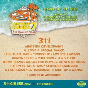 311 Cruise 2023 Tickets