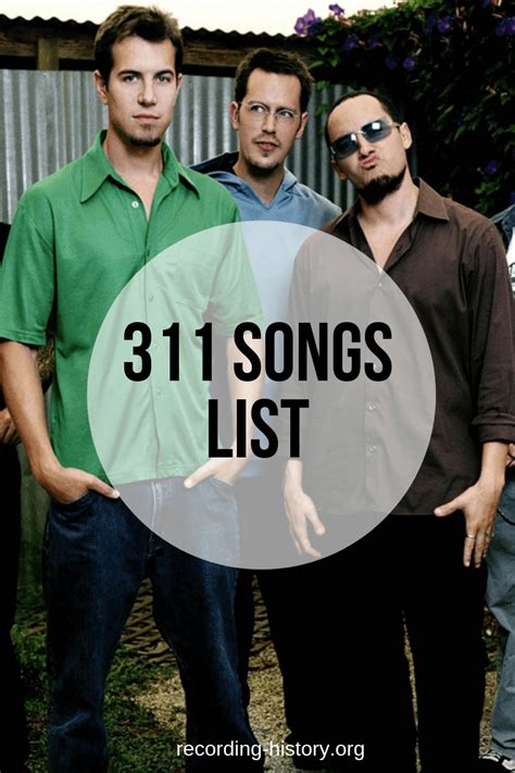 311 songs. Things To Know About 311 songs. 