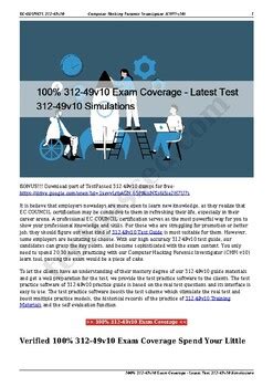 312-49v10 Tests