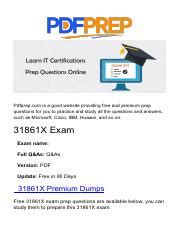 31861X PDF Testsoftware