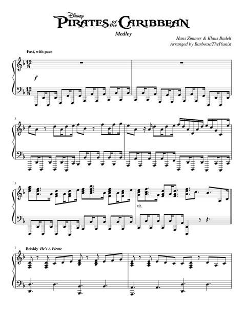 Read Online 31Mb Pdf Download Pirates Of The Caribbean Score Piano 