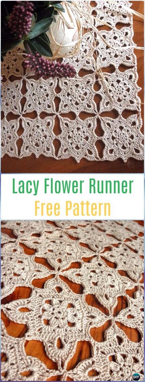 32+ Exclusive Free Crochet Table Runner Patterns
