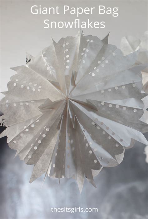 32+ Paper bag snowflake tutorial ideas in 2021 This is Edit