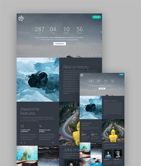 32+ Top HTML Website Landing Page Templates 2018 Templatefor