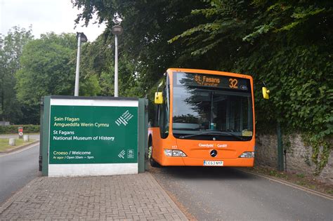 32 - City Centre to St Fagans Cardiff Bus