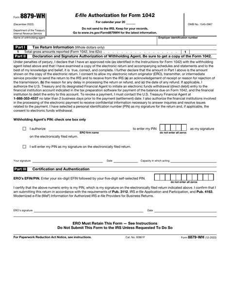 32 Form 8879 Templates free to download in PDF, Word and Excel