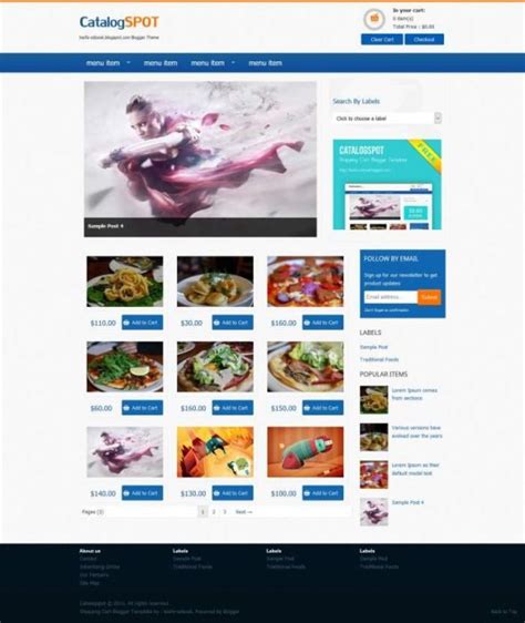 32 Free Best Blogger Templates TechClient