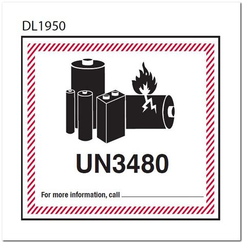 32 Lithium Ion Battery Label For Shipping Labels Database 2020