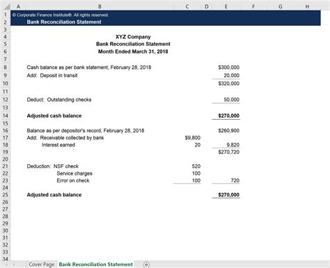 32 Reconcile A Bank Statement Worksheet Answers Kayra Excel