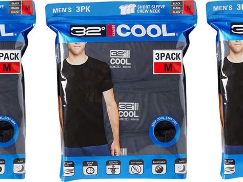 32 degrees cool t shirt costco. 32 DEGREES Women 2 Pack Cool Scoop Neck Wicking Tee Shirt - Blk/Hid Orch SD -Medium. $23.99. 32 Degrees Men’s Cool Tee, 3-pack – White, XX-Large. $26.99. 32 Degrees. 32 Degrees Cool Men's 2-pack Performance Tee Shirt (Eletric Blue SD/Icy Grey SD, Medium) $12.33. 32 Degrees. 