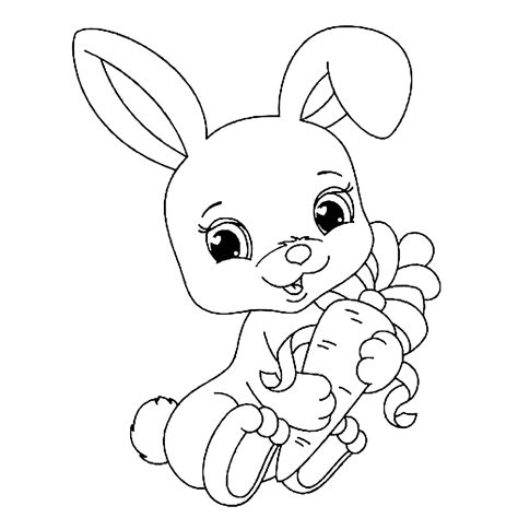 32 Free Printable Rabbit Coloring Pages Colouring Pages Of Rabbit - Colouring Pages Of Rabbit