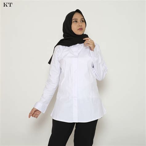 32 Inspirasi Baju Putih Polos Shopee Model Baju Kerja Polos Wanita - Model Baju Kerja Polos Wanita