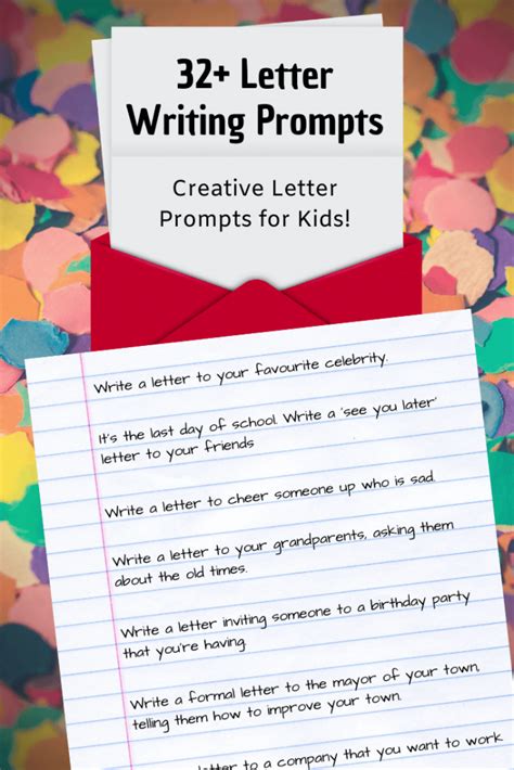 32 Letter Writing Prompts Letter Writing Ideas Imagine Letter Writing Activities - Letter Writing Activities