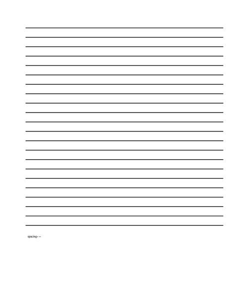 32 Printable Lined Paper Templates ᐅ Templatelab Lined Writing Paper - Lined Writing Paper