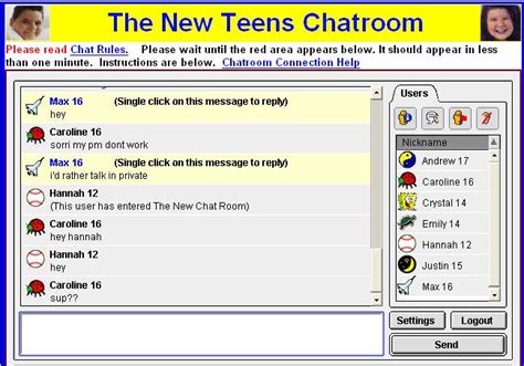 321 chat room for kids