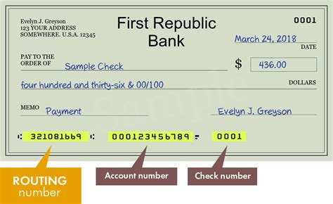 Routing Number 321081669 for First Republic Bank LIR 101688 Name Search: Home Routing Numbers About us Subscribe Search Menu Help Desk Login …. 