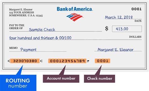 Find the routing number for your Bank of America account in Texas before sending wire transfers, making ACH payments or setting up direct deposit. . 323070380