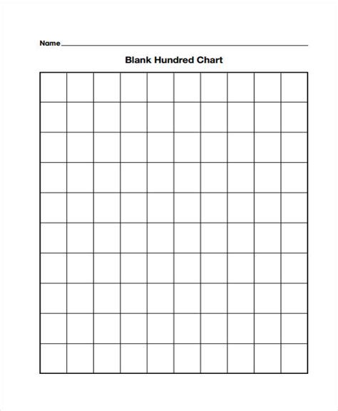 33+ Blank Chart Templates in PDF Word Excel Numbers Pages
